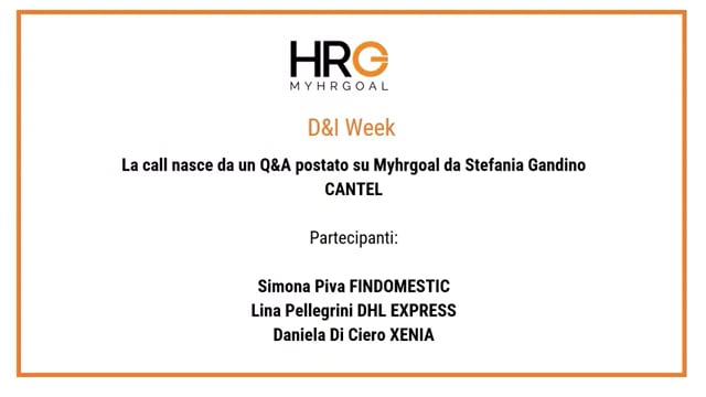 Call MyHRGoal D&I week