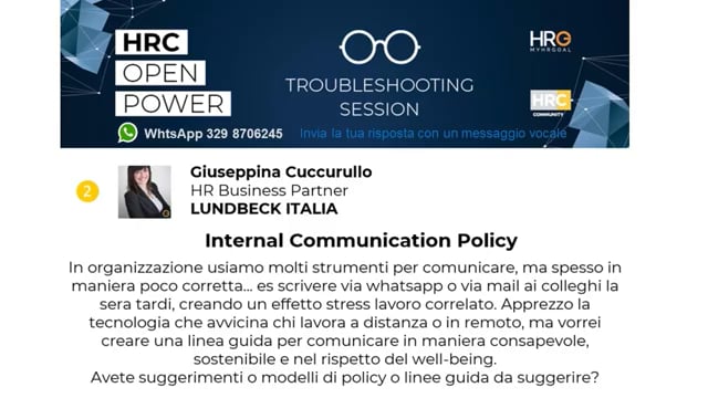 Internal Communication Policy INFOJOBS