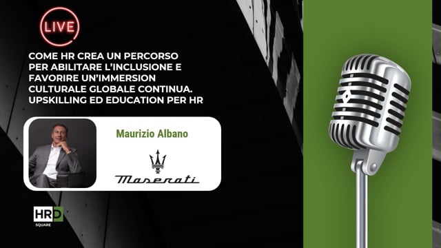 Inclusion, cultura global, upskilling e education MASERATI