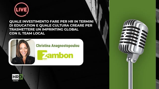Education per impriting global al team local ZAMBON