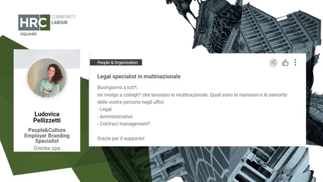 Legal specialist in multinazionale STMICROELECTRONICS