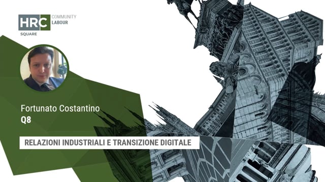 Relazioni industriali e transizione digitale Q8