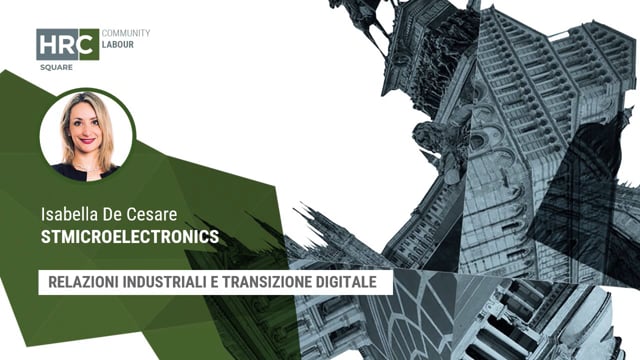 Relazioni industriali e transizione digitale STMICROELECTRON ...