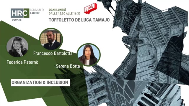 Organization & Inclusion STUDIO TOFFOLETTO DE LUCA TAMAJO