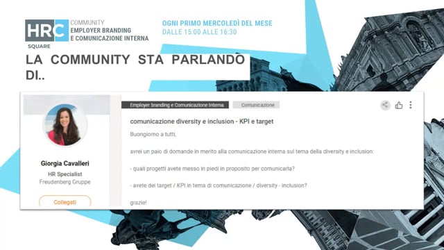 comunicazione diversity e inclusion – kpi e target SISAL