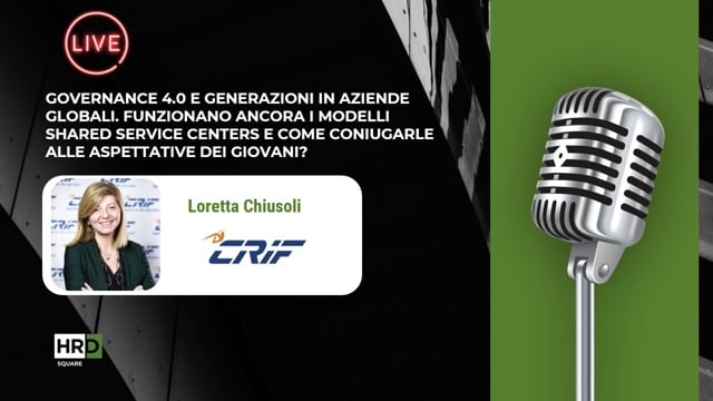 Governance 40 e Generazioni in aziende globali CRIF