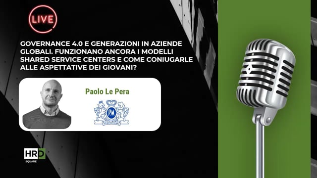 Governance 40 e Generazioni in aziende globali PHILIP MORRIS ...