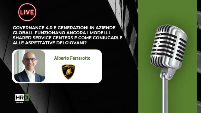 Governance 40 e Generazioni in aziende globali LAMBORGHINI