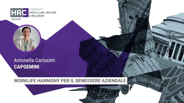 Worklife harmony per il benessere aziendale CAPGEMINI