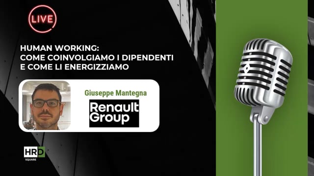 Human working RENAULT GROUPE