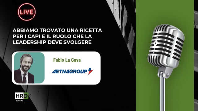 Il ruolo della leadership AETNA GROUP