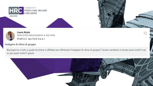 Indagine di clima di gruppo MITSUBISHI ELECTRIC EUROPE BV
