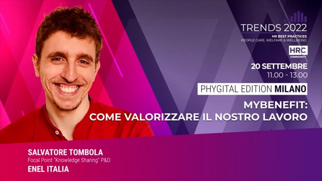 Mybenefit, come valorizzare il nostro lavoro ENEL ITALIA