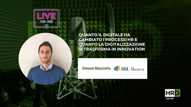 Digital e processi HR IBL BANCA