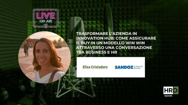 Trasformare l’azienda in innovation hub SANDOZ