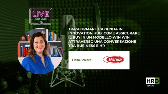Trasformare l’azienda in innovation hub BARILLA