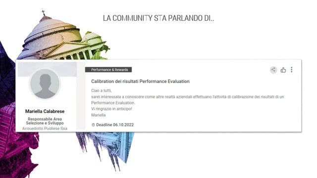 Calibration dei risultati Performance Evaluation WINDTRE