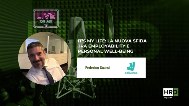 Employability, personal well-being DELIVEROO