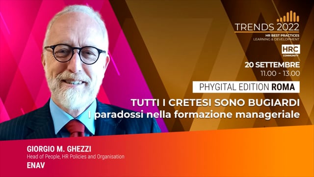 Tutti i cretesi sono bugiardi - I paradossi nella formazione ...