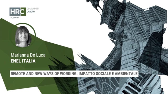 Remote and new ways of working - impatto sociale e ambiental ...