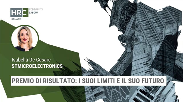 Premio di risultato: i suoi limiti e il suo futuro STMICROEL ...