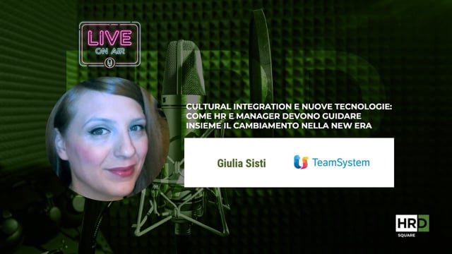 Cultural integration e nuove tecnologie TEAMSYSTEM