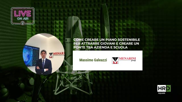 Piano sostenibile per attrarre i giovani MENARINI