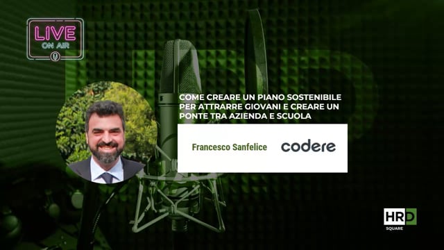 Piano sostenibile per attrarre i giovani CODERE