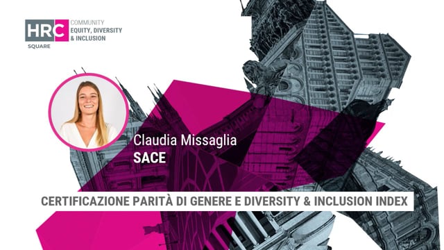 Certificazione parità di genere SACE