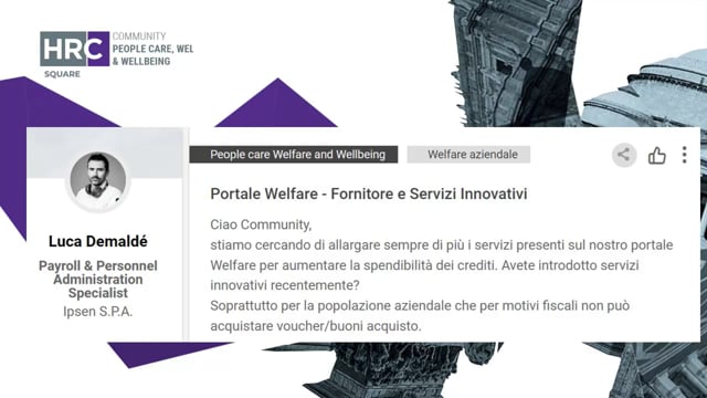 Portale Welfare – Servizi innovativi DOUBLEYOU