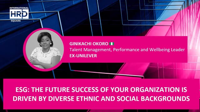 ESG: The Future Success Of Your Organization Is Driven By Di ...