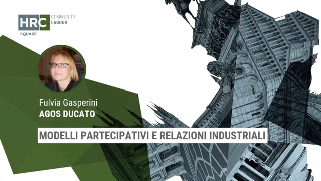 Modelli partecipativi e relazioni industriali AGOS DUCATO