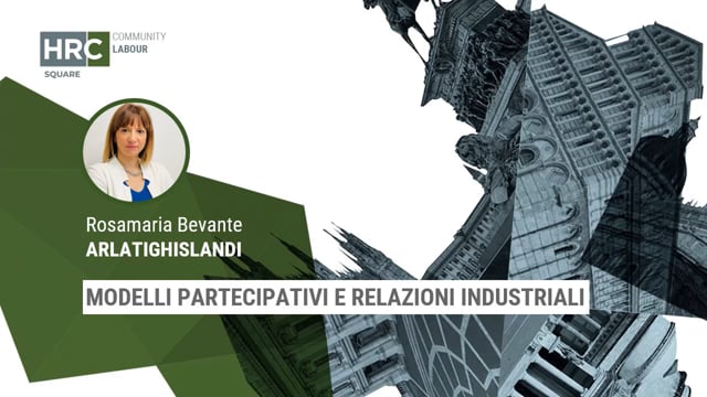 Modelli partecipativi e relazioni industriali ARLATIGHISLAND ...