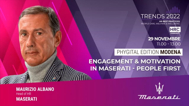 Engagement & motivation in Maserati – People first - MASER ...