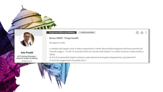 Bonus 3000€ - Fringe benefit POLIGRAFICO E ZECCA DELLO STA ...