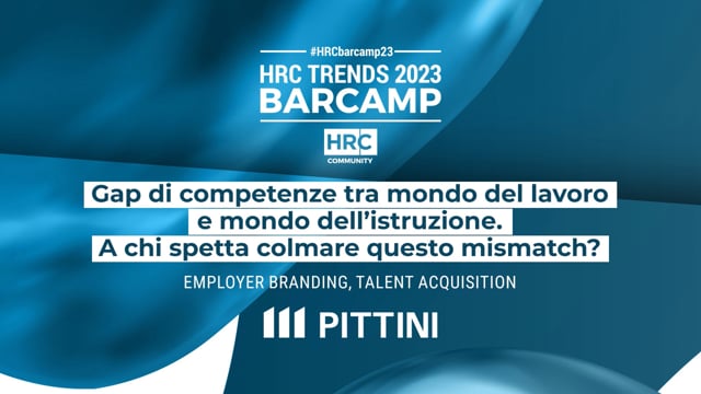 BARCAMP23 Gap di competenze tra mondo del lavoro e mondo del ...