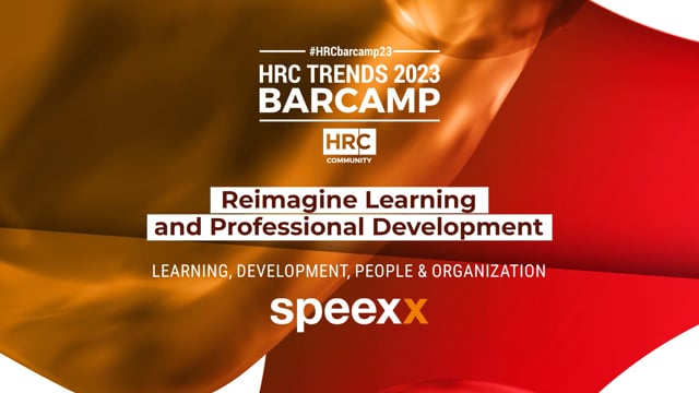 BARCAMP23 Reimagine Learning and Professional Development SP ...