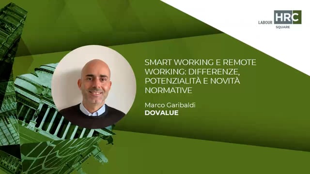 Smart working e remote working DOVALUE