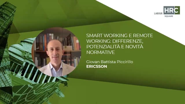 Smart working e remote working ERICSSON