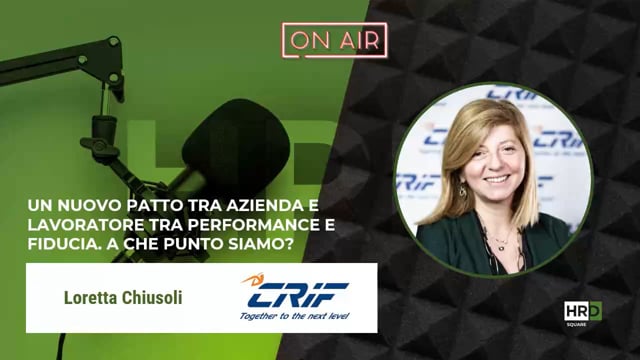 Patto azienda-lavoratore tra performance e fiducia CRIF
