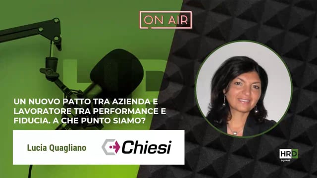 Patto azienda-lavoratore tra performance e fiducia CHIESI IT ...