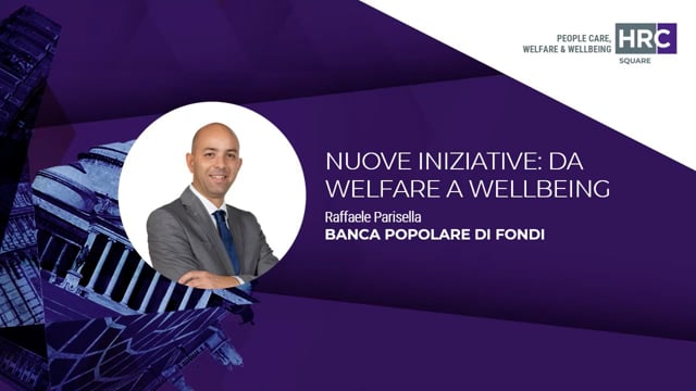 Nuove iniziative: da welfare a wellbeing BANCA POPOLARE DI F ...