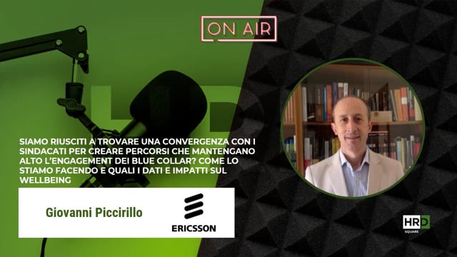 Convergenza con sindacati per engagement blue collar ERICSSO ...
