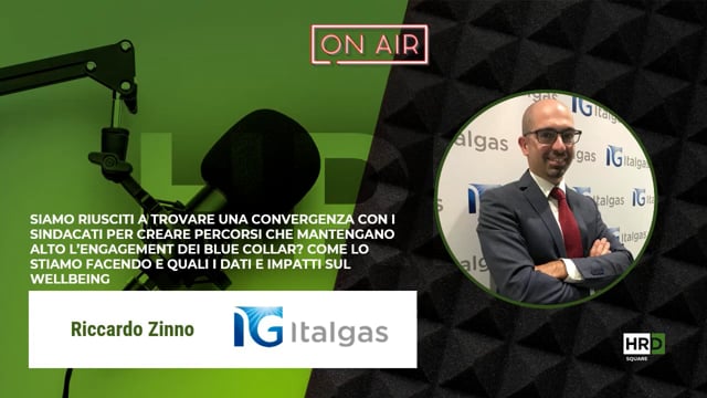 Convergenza con sindacati per engagement blue collar ITALGAS