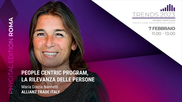 People Centric Program, la rilevanza delle persone - ALLIANZ ...