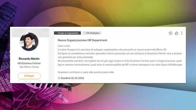 Nuova Organizzazione HR Department  SIRTI