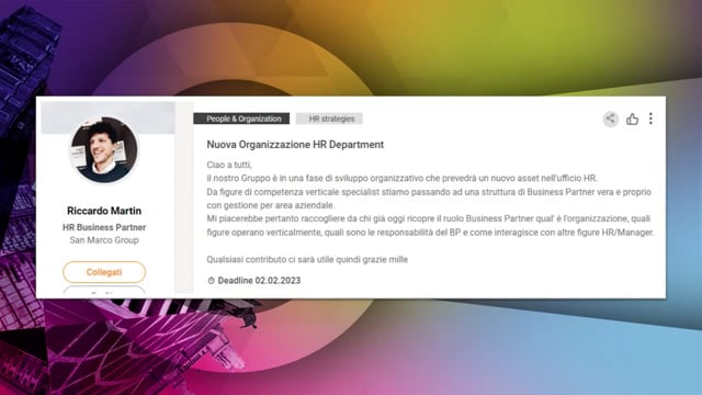 Nuova Organizzazione HR Department  STMICROELECTRONICS