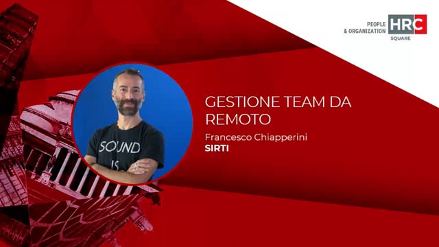 Gestione team da remoto SIRTI