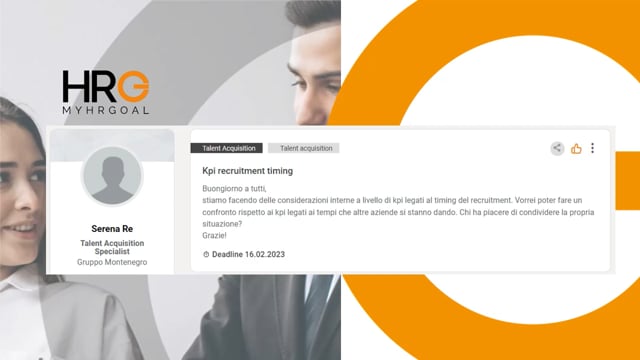 Q&A KPI Recruitment Timing AUTOSTRADE PER L’ITALIA