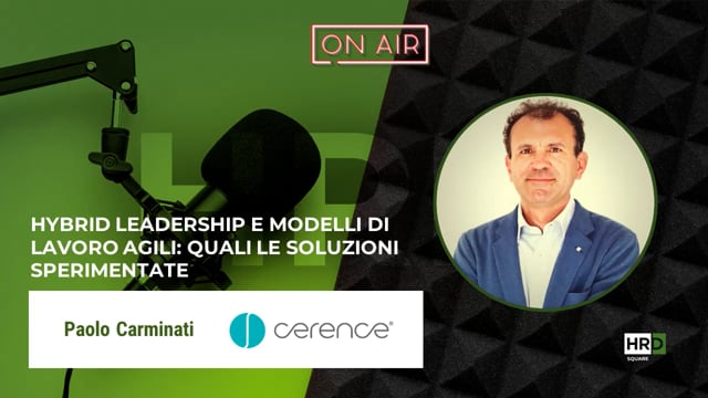 Hybrid leadership e lavoro agile CERENCE